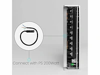 Voedingsconnector met kabel voor magnetische rail (3x) - afbeelding 2 van  3