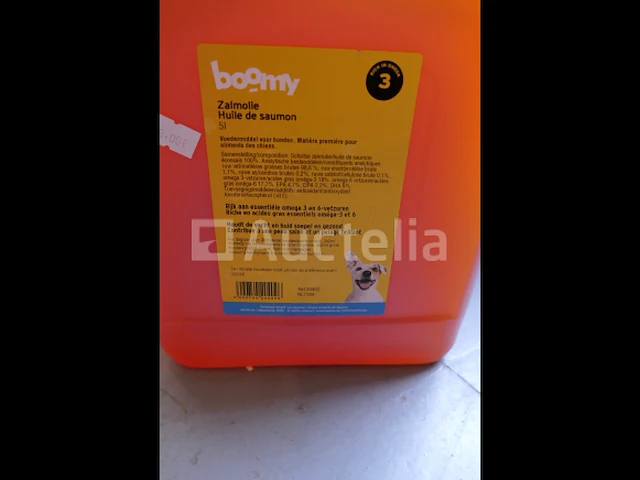 Voedingssupplement voor honden; boomy zalmolie - afbeelding 3 van  3