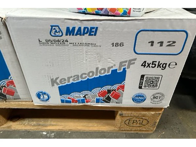 Voegmortel, 28 zakken keracolorff - afbeelding 4 van  4