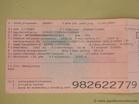 Voertuig meerdere doeleinden citroen xsara picasso,diesel,1560cm³,66kw,1e inschr 11/01/07,vf7ch9hxc25875010,kmstand vlgs ltste keuring 06/01/24: 69241km,co²-uitstoot 145g/km,euro5b,kentekenbewijs,gelijkvormigheidsattest,keuring tot 11/1/25,2sleutels - afbeelding 2 van  10