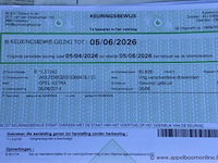 Voeruig meerdere doeleinde opel astra, datum 1ste inschrijving 6/6/2014, chassisnummze w0lpd6ebxeg068478, 84932km, euro 5b, benzine, co2 129, kenteken i+ii, gelijkvormigheidssattest - afbeelding 5 van  14