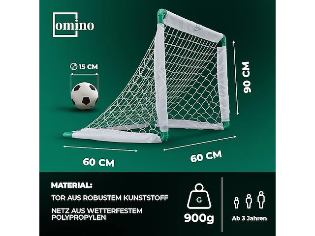 Voetbaldoel voor kinderen - afbeelding 2 van  2