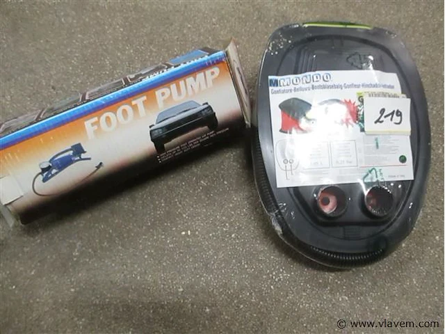 Voetpompen - afbeelding 1 van  1