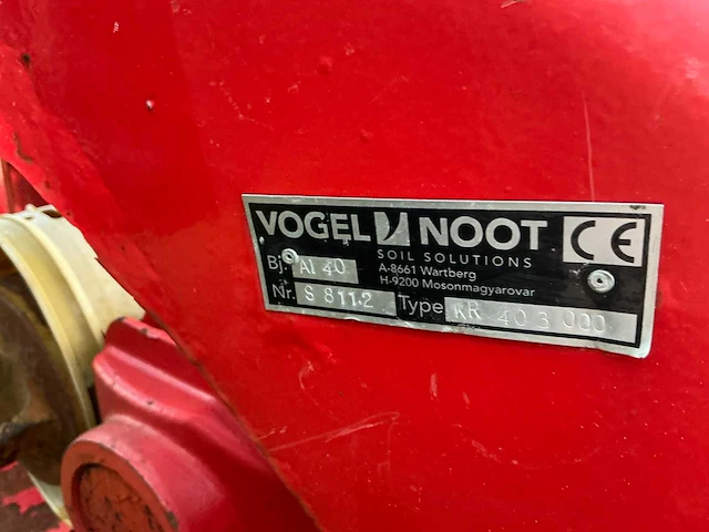 Vogel & noot - arterra ms 300 - power harrow - 2007 - afbeelding 8 van  16