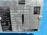 Vogele - 2010 - super 1303-2 - asfalteermachine - afbeelding 4 van  12