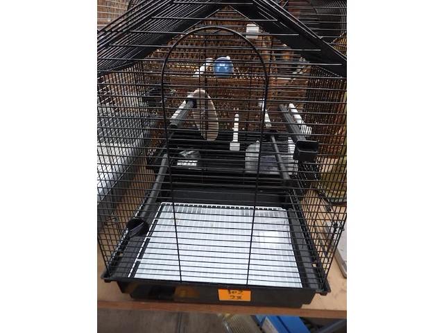 Vogelkooi 63 cm en vogelkooi 46cm - afbeelding 2 van  3