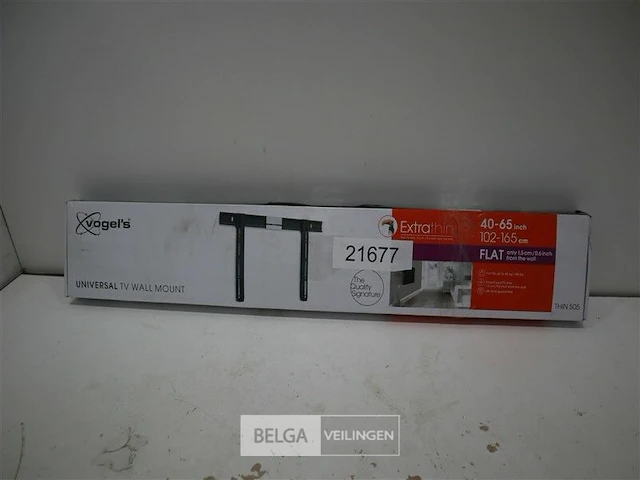 Vogel's thin 505 - vaste tv-beugel 40"- 65" - afbeelding 3 van  3