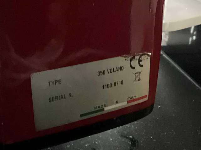 Volano 350manuele vleessnijmachine - afbeelding 9 van  10