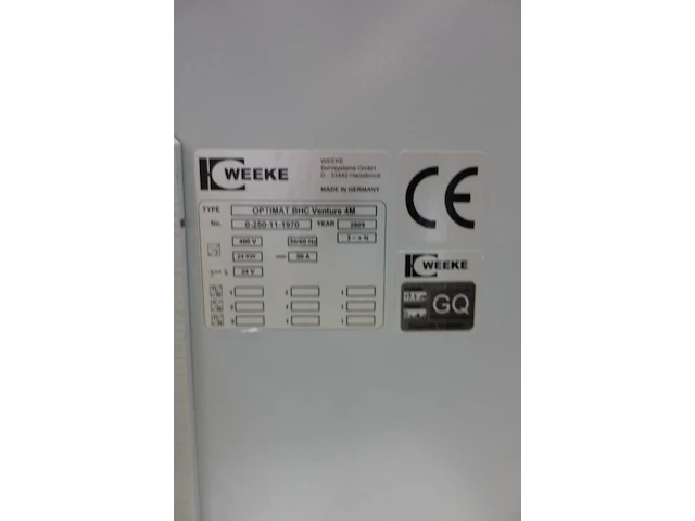 Volautomatische houtfreesmachine weeke - afbeelding 2 van  10