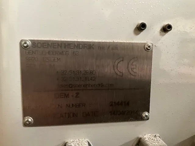 Volautomatische zaagmachine soenen hendrik dem-z - afbeelding 15 van  35