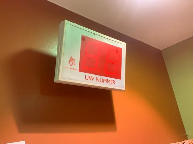 Volgnummersysteem - afbeelding 1 van  1