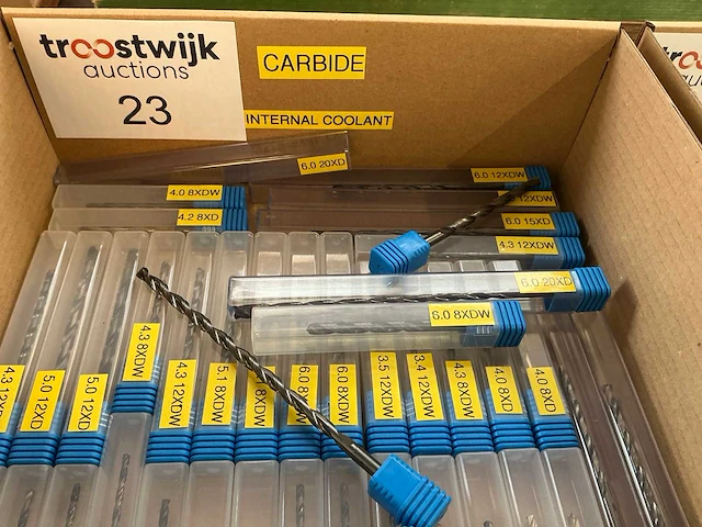 Volhardmetalen boor (40x) - afbeelding 2 van  4