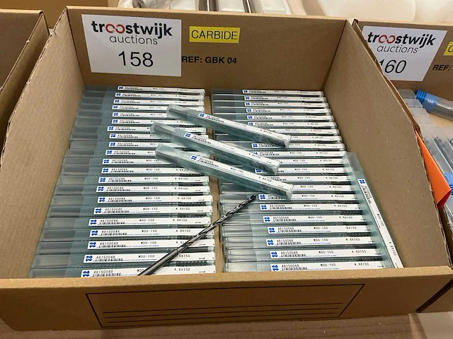 Volhardmetalen boor (50x) - afbeelding 1 van  3