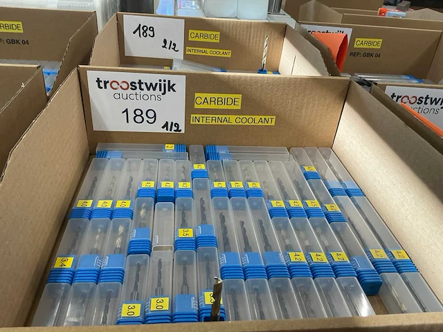 Volhardmetalen boor (92x) - afbeelding 1 van  5