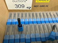 Volhardmetalen frees (128x) - afbeelding 2 van  7