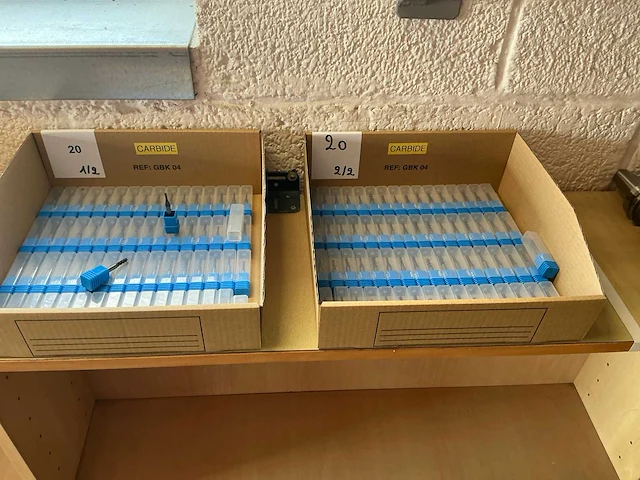 Volhardmetalen frees (130x) - afbeelding 1 van  5