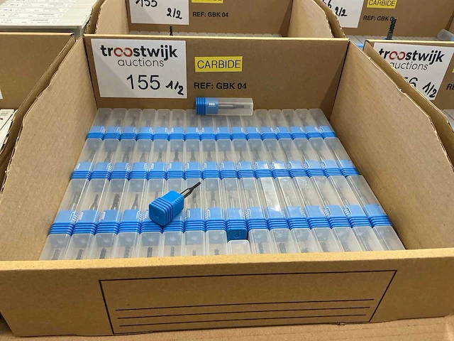 Volhardmetalen frees (130x) - afbeelding 1 van  5
