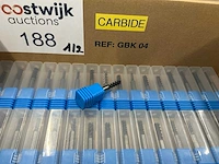 Volhardmetalen frees (130x) - afbeelding 2 van  5
