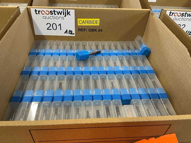 Volhardmetalen frees (130x) - afbeelding 1 van  6