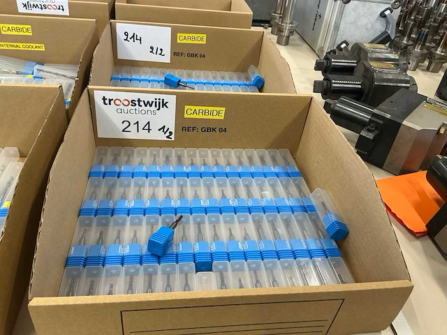 Volhardmetalen frees (130x) - afbeelding 1 van  5