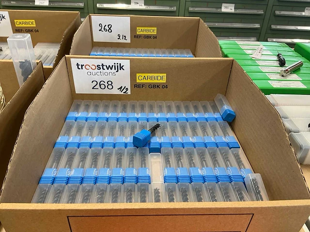 Volhardmetalen frees (130x) - afbeelding 1 van  5