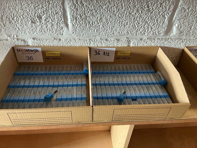 Volhardmetalen frees (130x) - afbeelding 1 van  5
