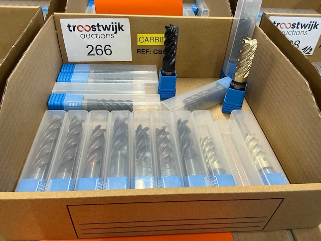 Volhardmetalen frees (16x) - afbeelding 1 van  4