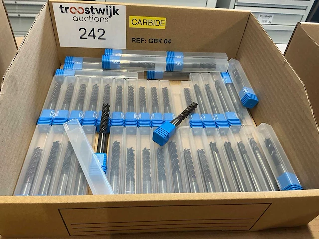 Volhardmetalen frees (42x) - afbeelding 1 van  4