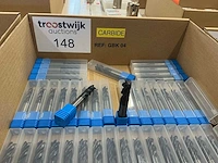 Volhardmetalen frees (43x) - afbeelding 2 van  4