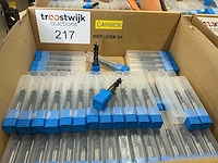 Volhardmetalen frees (56x) - afbeelding 1 van  4