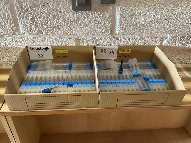 Volhardmetalen frees (88x) - afbeelding 1 van  5