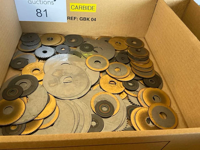 Volhardmetalen zaag/schijffrees (80x) - afbeelding 2 van  4