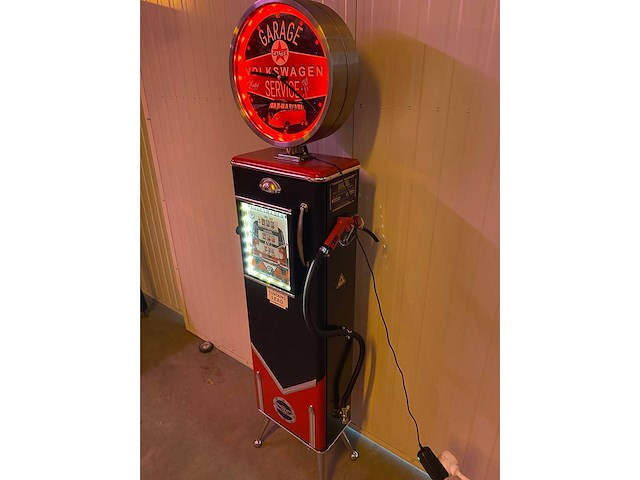 Volkswagen - benzinepomp kast - decor object - afbeelding 3 van  5