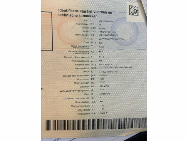 Volkswagen - fox - car - afbeelding 8 van  21
