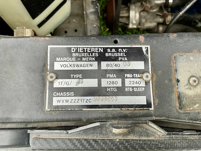 Volkswagen - golf 1 - oldtimer - afbeelding 30 van  37