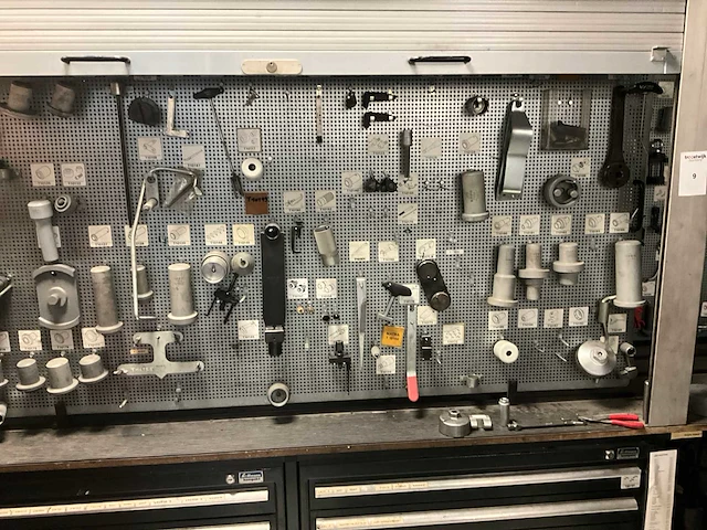 Volkswagen & audi t10133 grote partij speciaal gereedschap met opbergkast - afbeelding 10 van  21