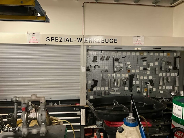 Volkswagen & audi t10133 grote partij speciaal gereedschap met opbergkast - afbeelding 1 van  21