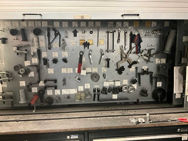 Volkswagen & audi t10133 grote partij speciaal gereedschap met opbergkast - afbeelding 13 van  21