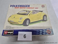 Volkswagen beetle 1:24 modelbouw metaal