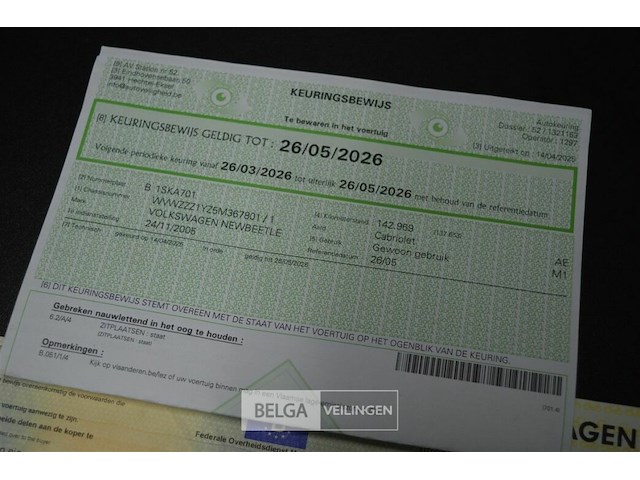 Volkswagen beetle cabrio - afbeelding 9 van  23