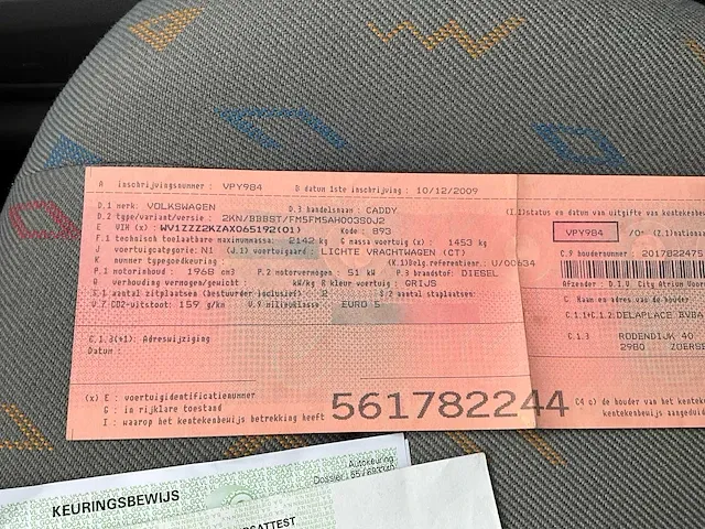 Volkswagen caddy (2009) - afbeelding 20 van  32