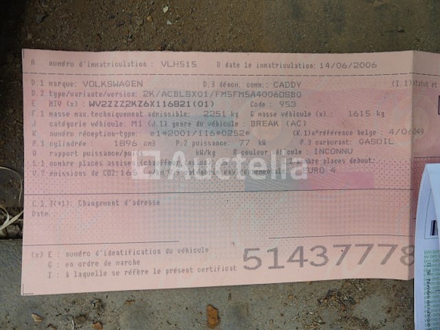 Volkswagen caddy auto - afbeelding 2 van  34