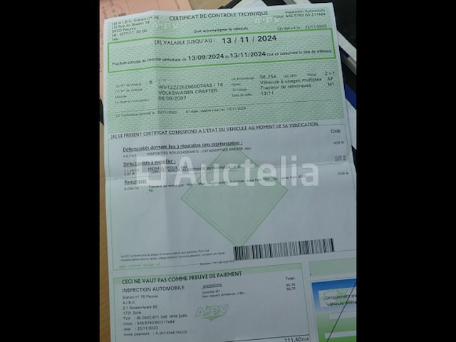 Volkswagen crafter (2007-58.642 km-vin:wv1zzz2ez86007443) - afbeelding 19 van  31