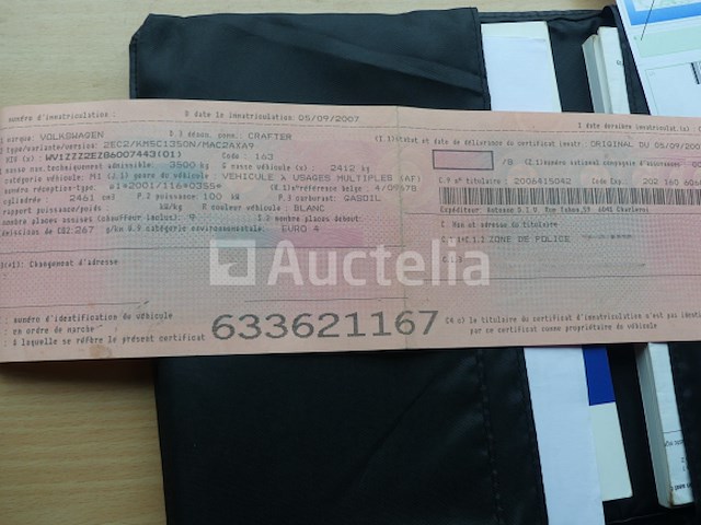 Volkswagen crafter (2007-58.642 km-vin:wv1zzz2ez86007443) - afbeelding 21 van  31