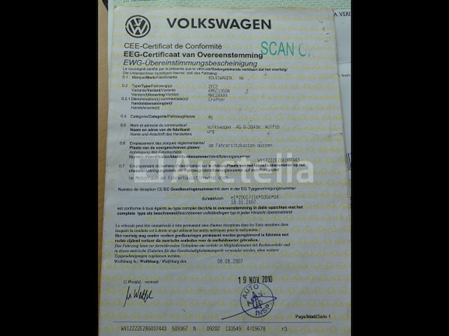 Volkswagen crafter (2007-58.642 km-vin:wv1zzz2ez86007443) - afbeelding 25 van  31