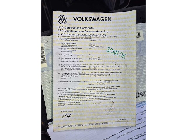Volkswagen golf personenauto 2003 - afbeelding 5 van  13