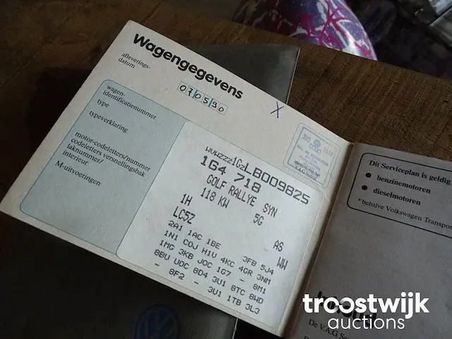 Volkswagen golf rallye - afbeelding 47 van  55