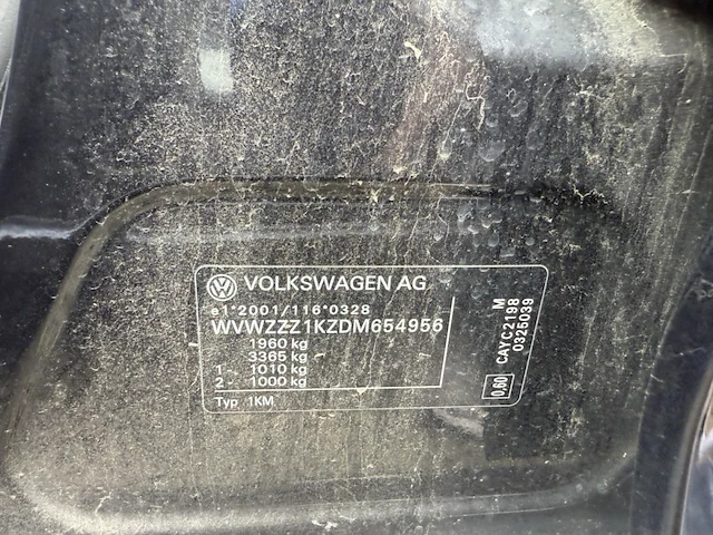 Volkswagen golf vi sw 1.6 cr tdi trendline bmt dpf 105,2013 - afbeelding 27 van  28