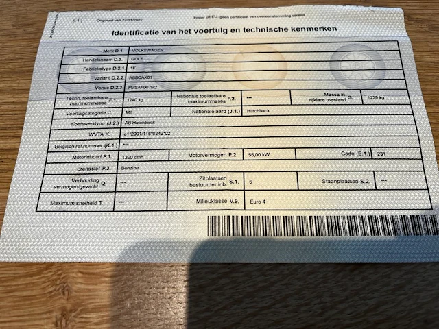 Volkswagen golf,2004 - afbeelding 38 van  45