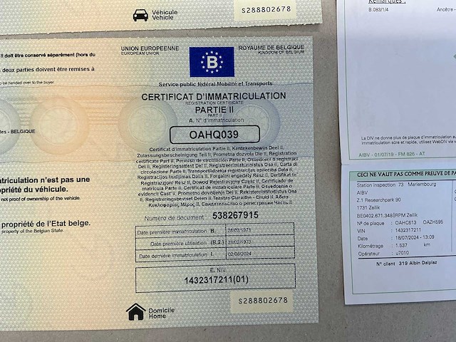 Volkswagen karmann oldtimer - afbeelding 31 van  38